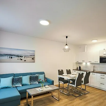 Apartment Apartament Baltic Port 55qm, 3 Pokoje Zimmer, Parking *