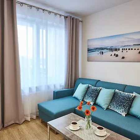 Apartment Apartament Baltic Port 55qm, 3 Pokoje Zimmer, Parking