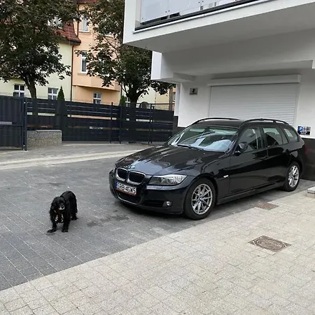 Apartament Przy Parku Z Duzym Tarasem ,prywatny Parking Apartment *