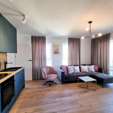 Visit Baltic - Sun Towers -2 Sypialnie - Parking Inklusive Apartment