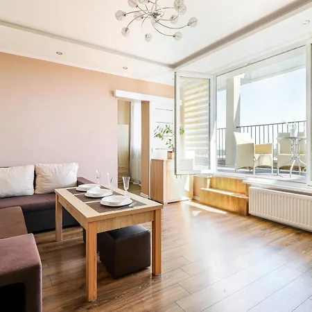 Apartment Morena Z Widokiem Z Tarasu Na Morze