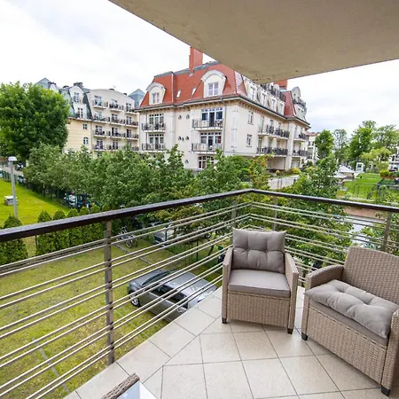 Apartment Wyspa Uznam Willa Mistral Promenada Swinoujscie