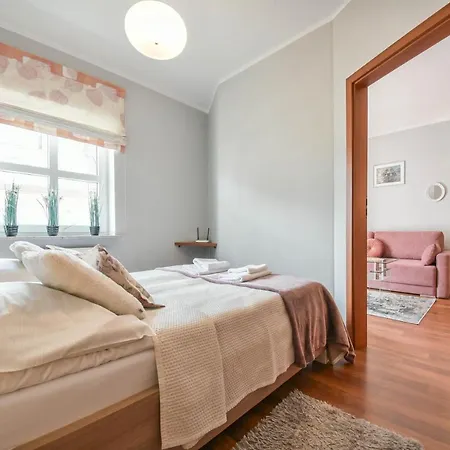 Apartment Przy Promenadzie Trzy Korony Z Sypialnia & Parking - Na Wyspie Swinoujscie
