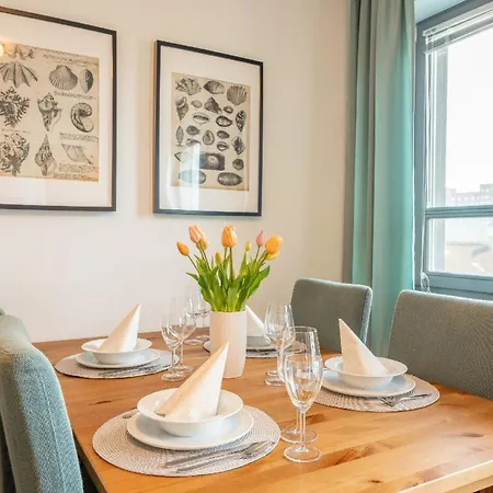 Apartment Blue Rose Mit Balkon Auf Usedom Swinoujscie