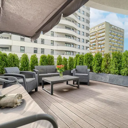 Apartment Ostsee Suntowers Taras Swinoujscie