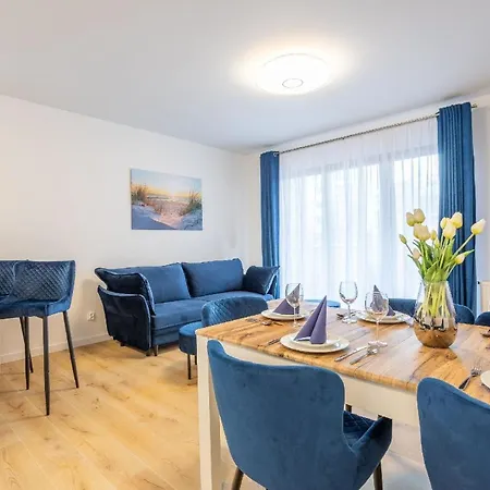 Apartment Platan 5 Mit Terrasse Am Swinoujscie