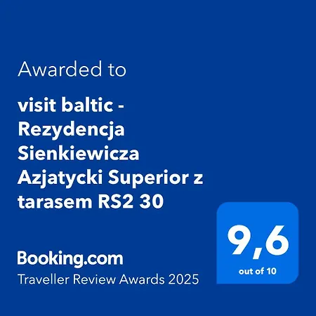 Apartment Visit Baltic - Sienkiewicza Z Tarasem Rs2 30