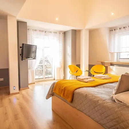 Z Sypialnia Przy Promenadzie 3 Balkony W Widokiem Na Morze Seaview Promenade Mit Meerblick Und 3 Balkonen Na Wyspie Apartment Swinoujscie