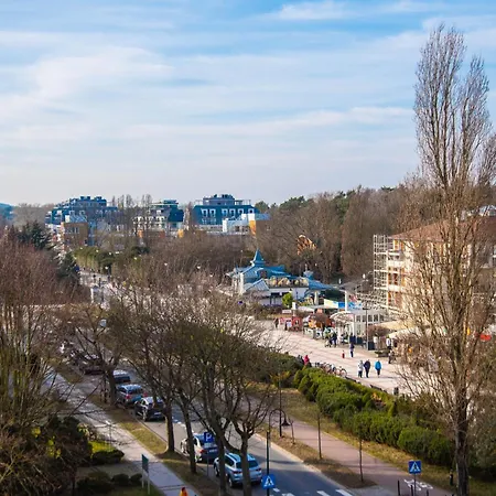 Z Sypialnia Przy Promenadzie 3 Balkony W Widokiem Na Morze Seaview Promenade Mit Meerblick Und 3 Balkonen Na Wyspie Apartment Swinoujscie