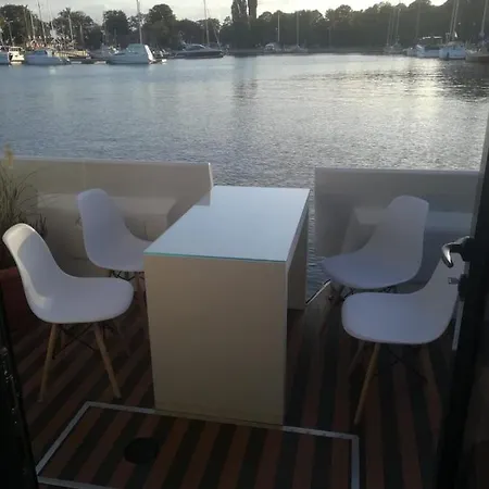 Sunset Houseboat Swinoujscie